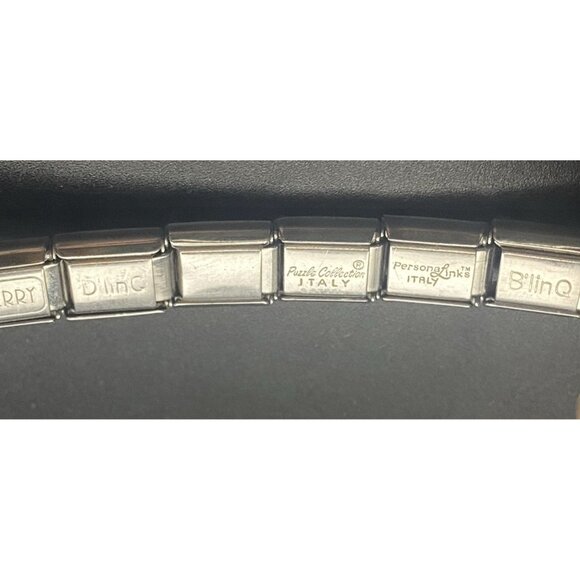 Italian Charm Bracelet 20 Link I Love Tony Tiger Pepsi Hershey Kiss Many Brands - Picture 10 of 11